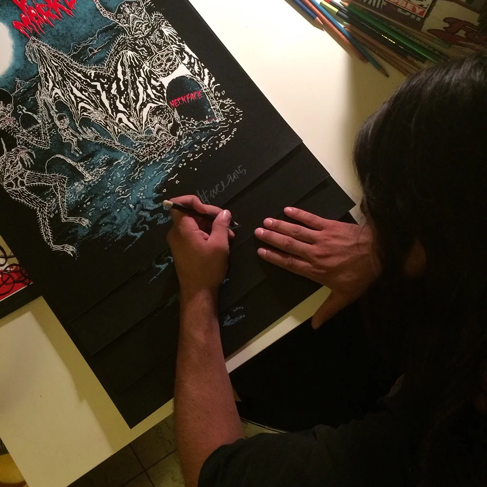 クリスマスツリー特価！ Neckface — - 版画